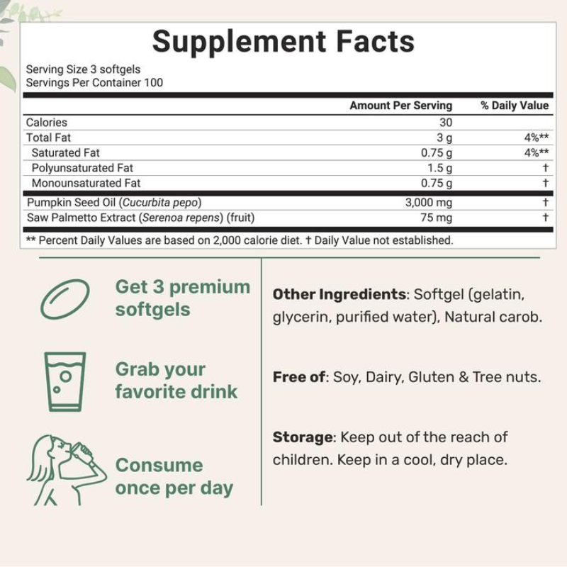 Aurevia's Pumpkin Seed Oil