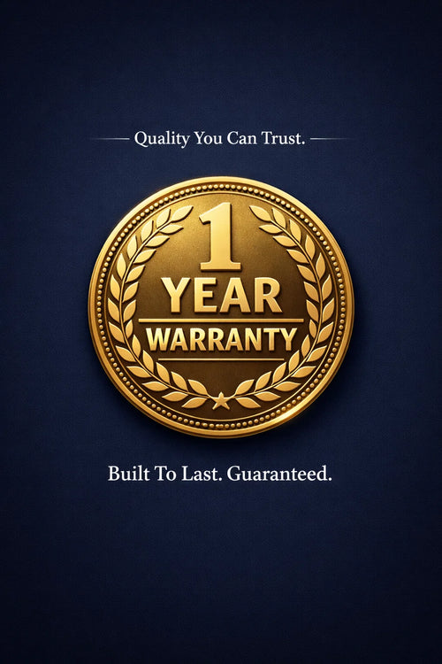 1 Year Warranty